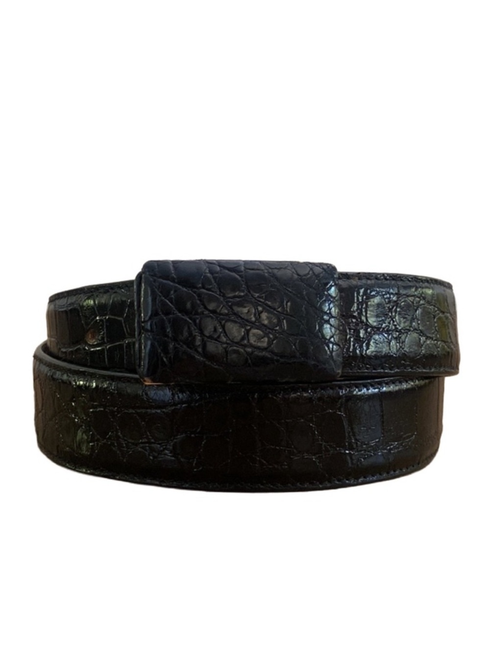 Vintage Suarez Genuine Alligator Belt